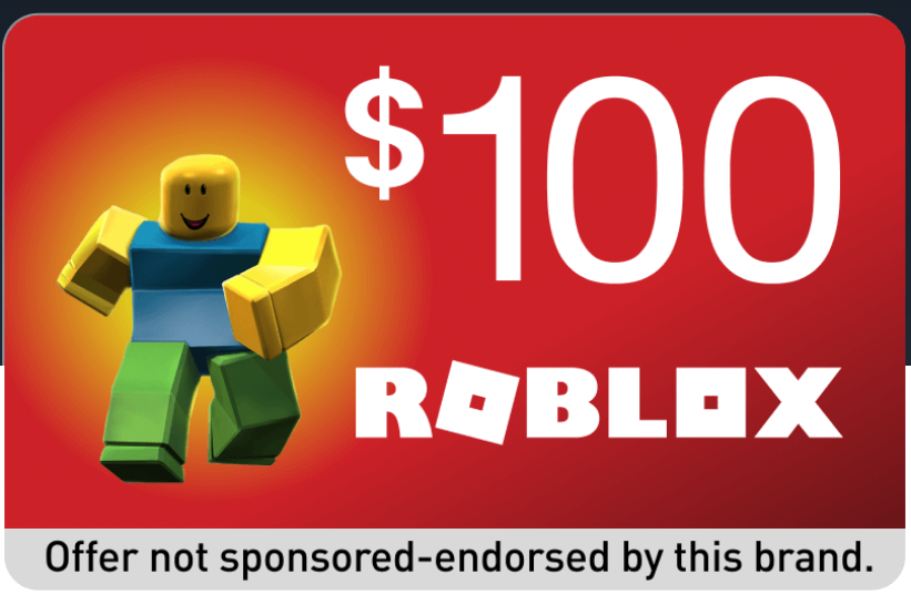 $100 Roblox offer